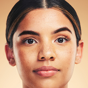 Shop for Pigmentation Skincare Products - Woman with mild skin pigmentation