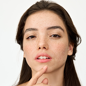 Shop for Sensitive Skin Skincare Products - Woman with fair skin